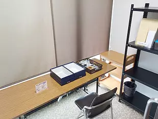 金沢メモリアルホール〈記帳室〉